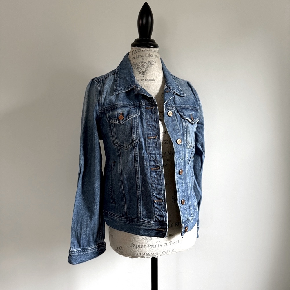 J. Crew Blue Jean Jacket